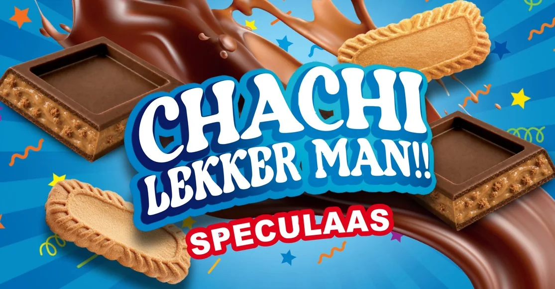 CHACHI Speculaas, voorkant van de wikkel